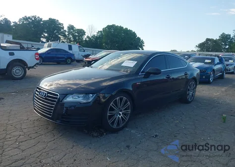 2014 Audi A7 3.0T Premium Plus z USA, uszkodzony, nr VIN WAUWGAFC4EN092525